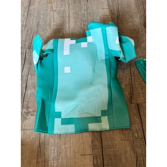 Minecraft Armor Kids Costume Size S 4–6 Deluxe Outfit Used in Package - Picture 5 of 9
